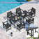 70''L x 32''W Separable Patio Dining Table HDPE