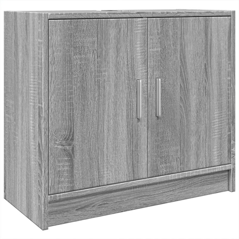 Brighley Under Sink Cabinet, Grey/Sonoma