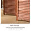 Paravent de chambre pliable American Country-2122069769