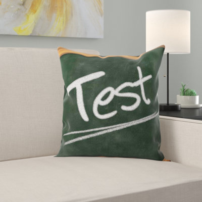 Board Throw Pillow