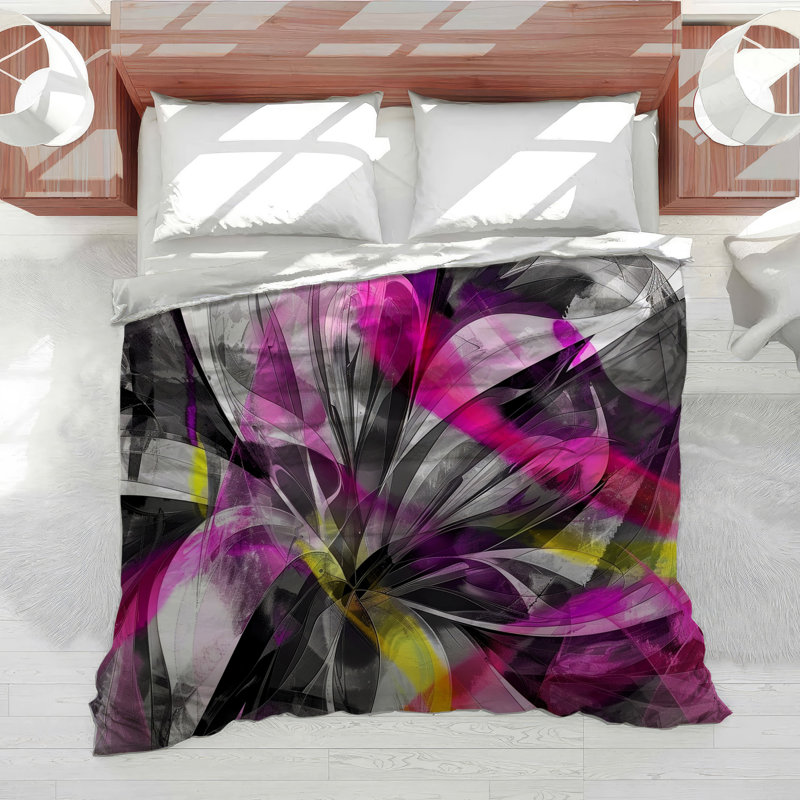 Splatter Bedding Modern Comforter Maximalist, Queen Comforter