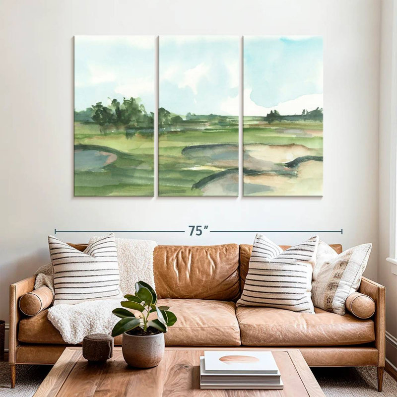Alvord Watercolor Course Study I, H 42 po x l 65 po