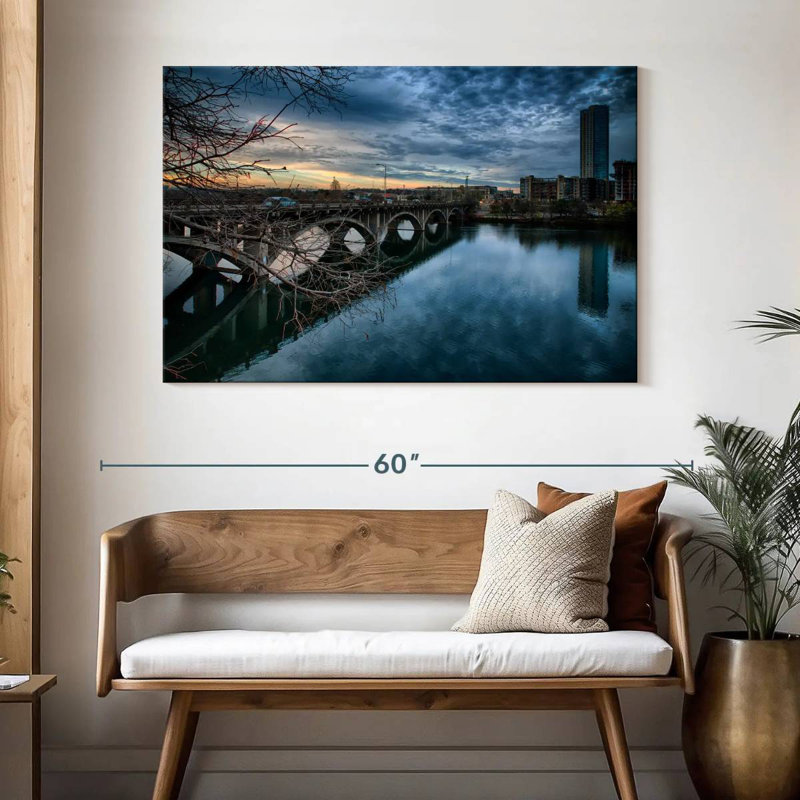 Lilie Lamar Boulevard Bridge, H 32 po x l 48 po