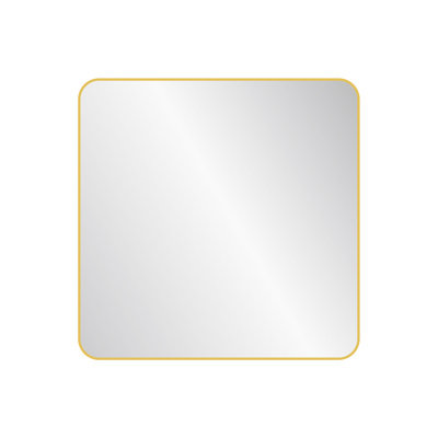 Metal Framed Wall Mounted Accent Mirror