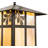 Rustic Lodge 1 - Light Craftsman Brown Lantern Pendant