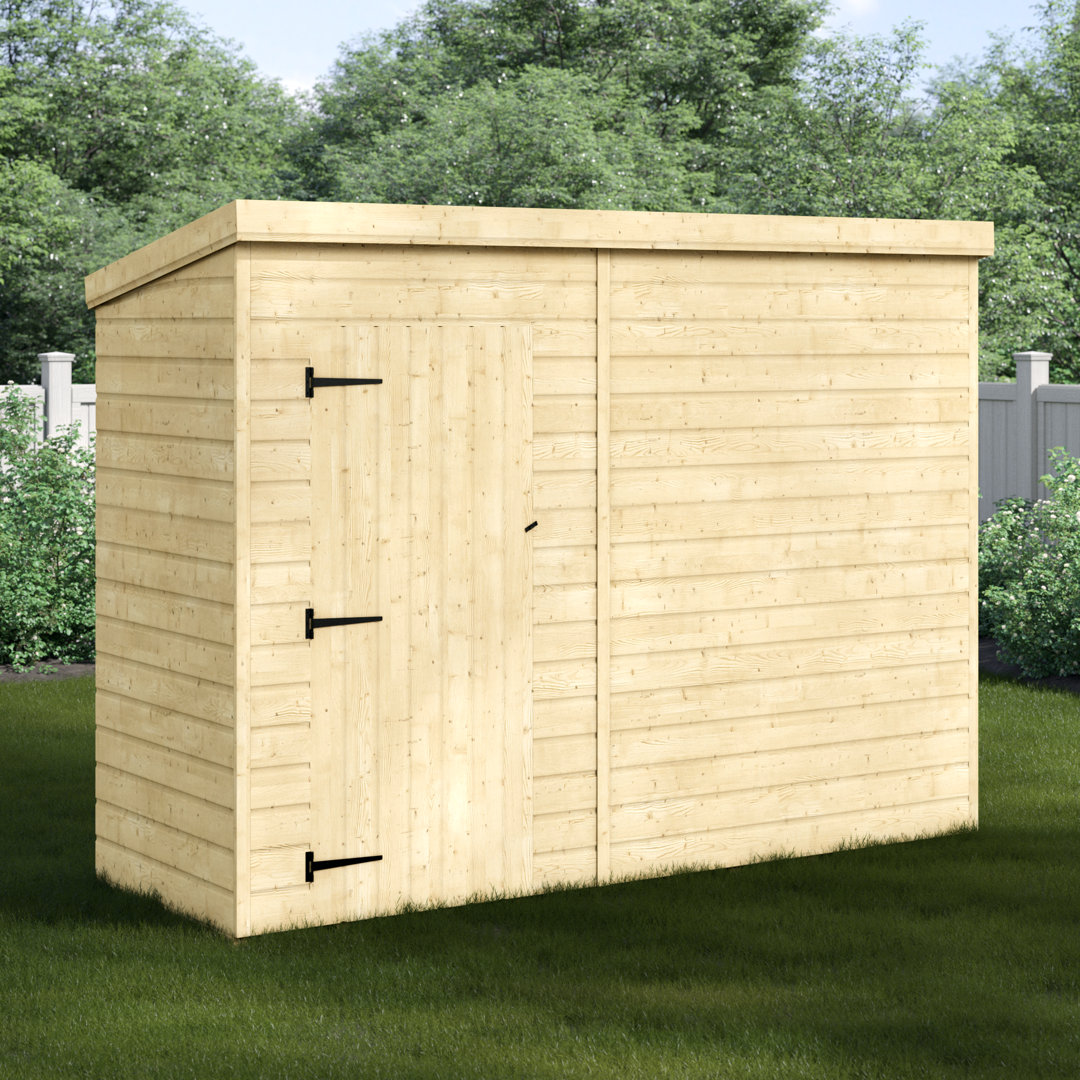 9 Ft. W x 3 Ft. D Shiplap Pent Wooden Shed