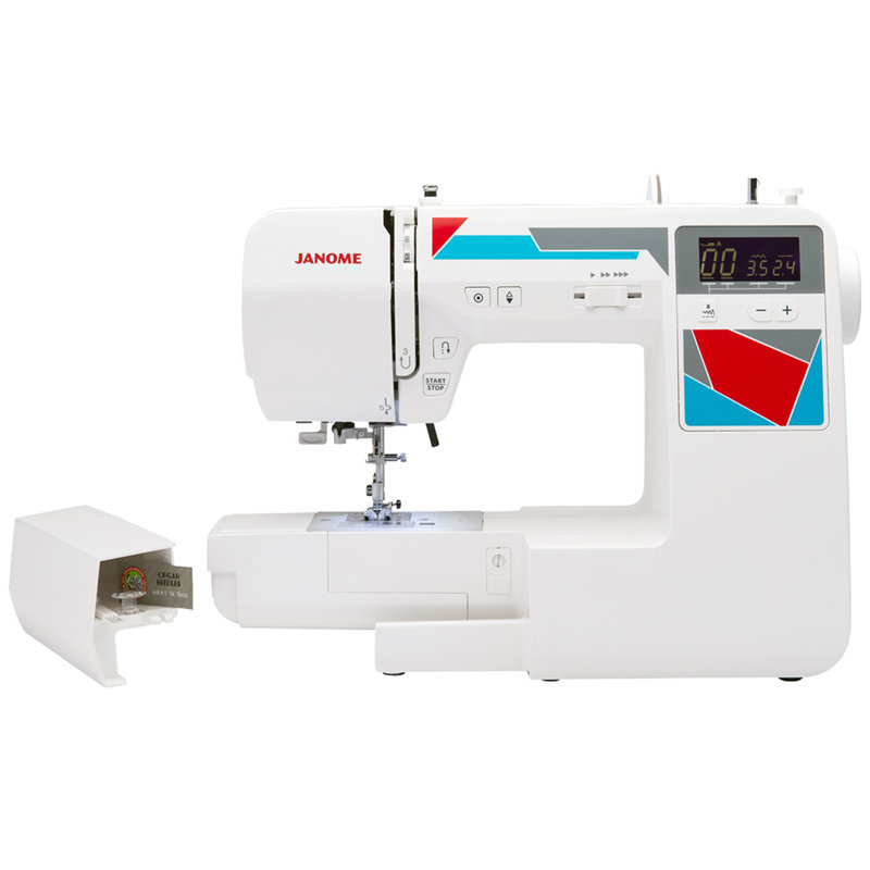 Janome Mod-100Q Computerized Electronic Sewing Machine with Quilting Package