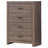 Geary Barrel Oak Rectangular 4-Drawer Chest-1793845424