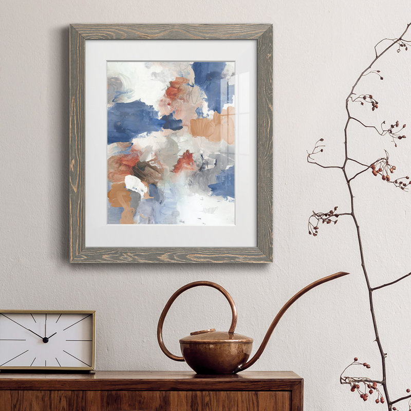 «Dream On III», reproduction de cadre photo sur papier, H 24 po x l 18 po x P 1,5 po, gris