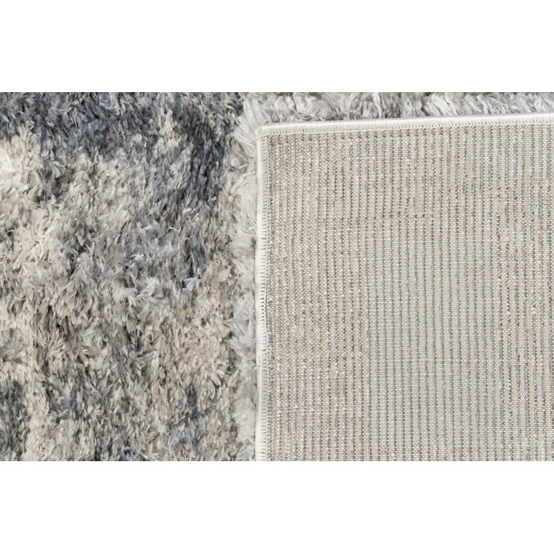 Loretta Abstract Indoor Rug, Rectangle 6'7" x 9'6"