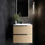 Ensemble de meuble-lavabo simple 24 po avec plateau en céramique Arden-507657336-507657338