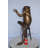 Comedic Frog bronze statue - Size: 25"L x 20"W x 30"H.