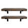 Emerald Lee 2 Piece Oak Bracket Shelf