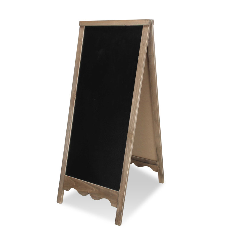 Tableau noir autoportant double face