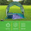 Wakeman Beach Tent Sun Shelter - UPF50+ UV Protection Portable Sun Canopy for Beach Cabana - 2-3 Person Pop Up Beach Tent - Beach Essentials