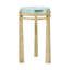 Judith Leiber Couture Glass End Table