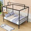 Base de lit convertible en métal avec lattes-1009494622-1009494623