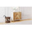 Herringbone 2-Door Accent Cabinet with Metal Legs-1454984424