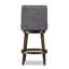 Upholstered Stool with Solid Wood Frame-1743268121