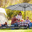 1 parasol de marché de 132 po avec lève-manivelle et contrepoids inclus-96873902