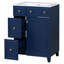 Meuble-lavabo de salle de bain 24 po avec lavabo en céramique