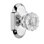 Cottage Plate with Crystal Door Knob