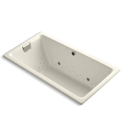 Tea for Two 66" x 36" Drop In Air Bathtub