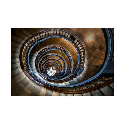 Dennis Mohrmann Staircase Canvas Art