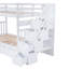 Lit superposé en bois massif avec lit gigogne simple-979259546