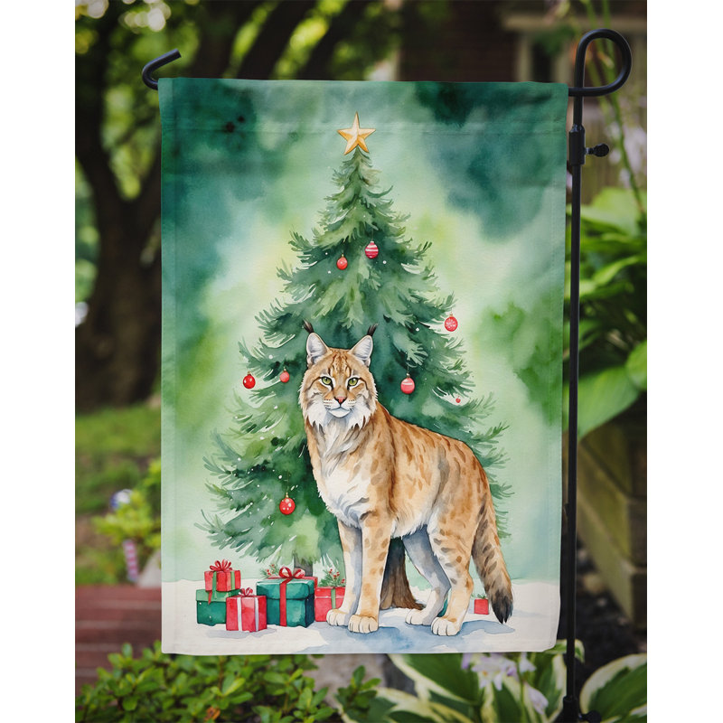 Drapeau de jardin Pixie Bob, Highlander Lynx