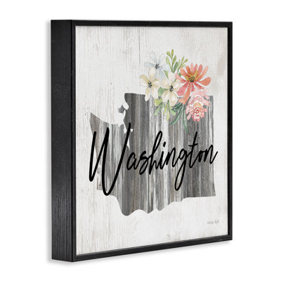 Shabby Elegance Washington Framed Giclee Art by Cindy Jacobs