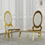 Ensemble de table de salle à manger de luxe 5 pièces avec 4 chaises en cuir-982980516-982980509-982980507