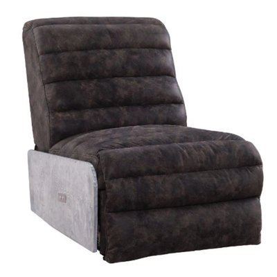 Faux Leather Power Recliner
