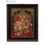 Famille Lord Shiva | Peinture encadrée de Tanjore