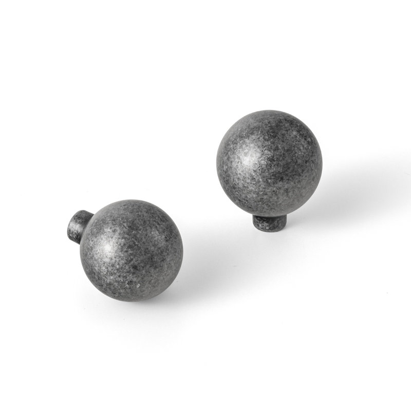 Bouton rond, 1"