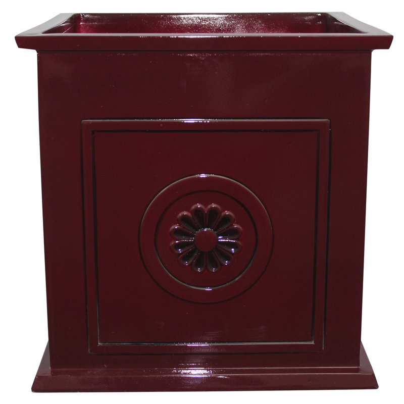 Colony Square Sleek Ivory Planter for Indoor & Outdoor Elegance