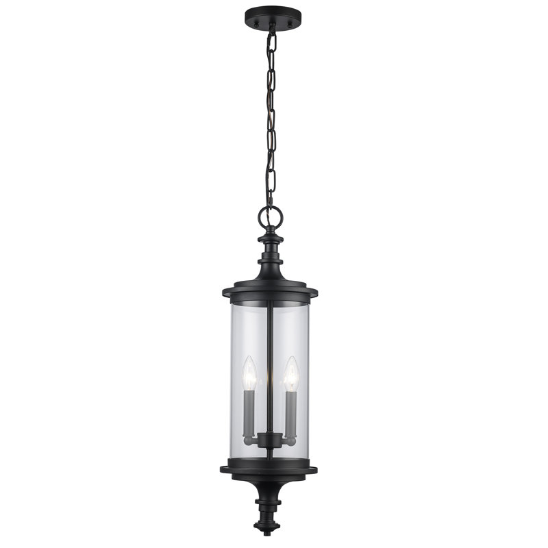 Luminaire suspendu d'extérieur 2 lumières Domela