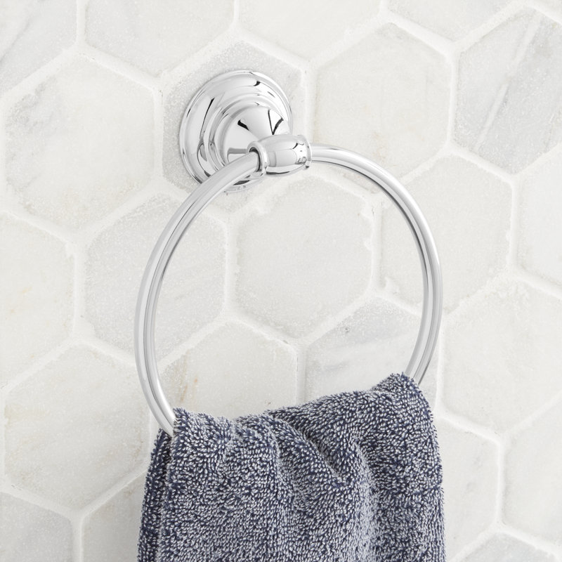 Beasley Towel Ring, Chrome