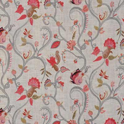 Luxe Floral Foliage Fabric