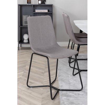 Nickell 50cm H Polyurethane Upholstered Side Chair