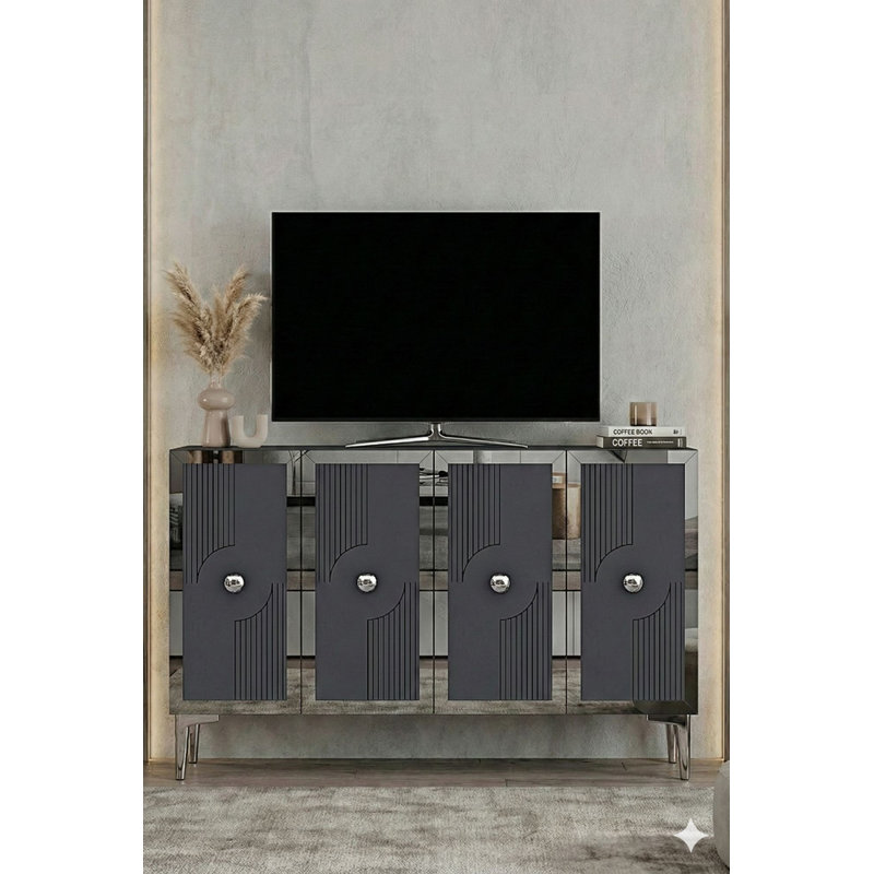 Console, Black/Silver