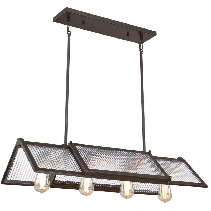 Dumaine 4 - Light Kitchen Island Pendant, Oil Rubbed Bronze