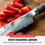 Bobby Flay by GreenPan Stainless Steel 8" Chef's Knife with Sheath