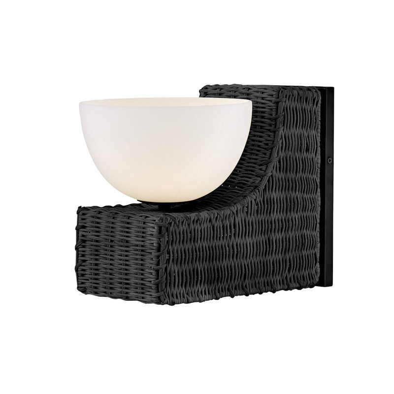 Thalia 1 - Light Bath Sconce by Lisa McDennon, Black