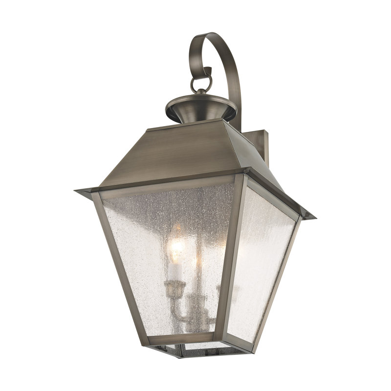 Arnetria Wall Light, Vintage Pewter