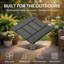 44-Piece 12"x12" Dark Grey Interlocking Floor Tiles, Tool-Free Snap-Lock, All-Weather Waterproof & UV-Resistant, Enhanced Grid Backing, Wood-Grain Texture-126187139