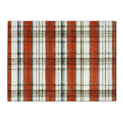 Plaid Design Vol.5  Glass Chopping Board