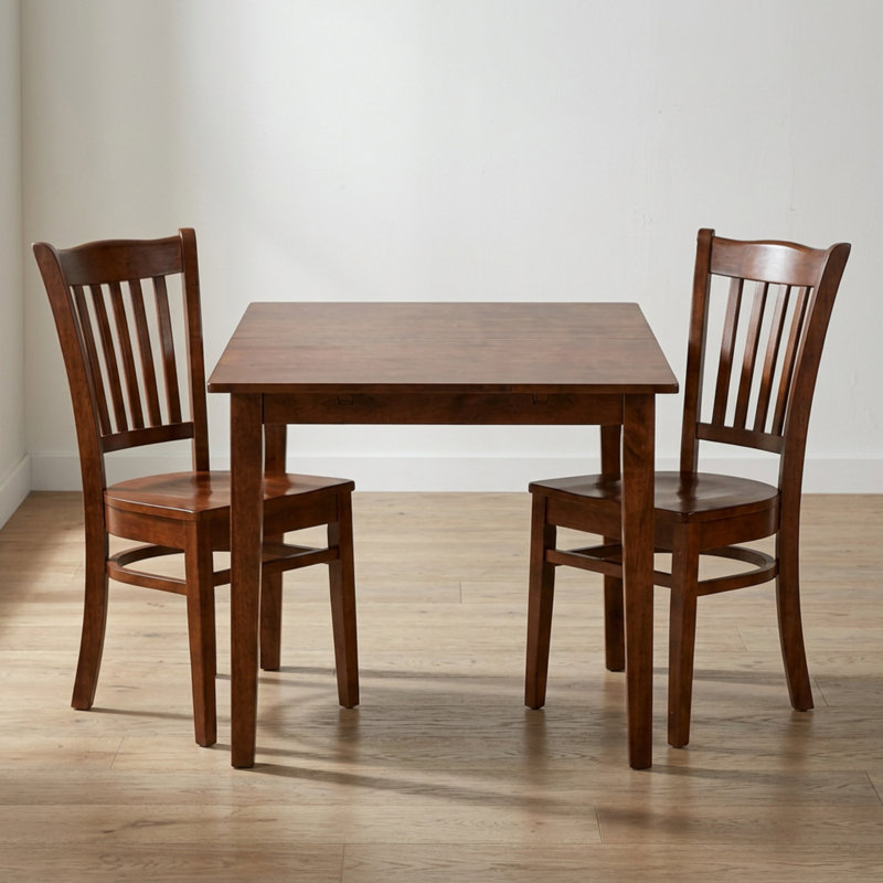 Solid Wood Top Dining Set