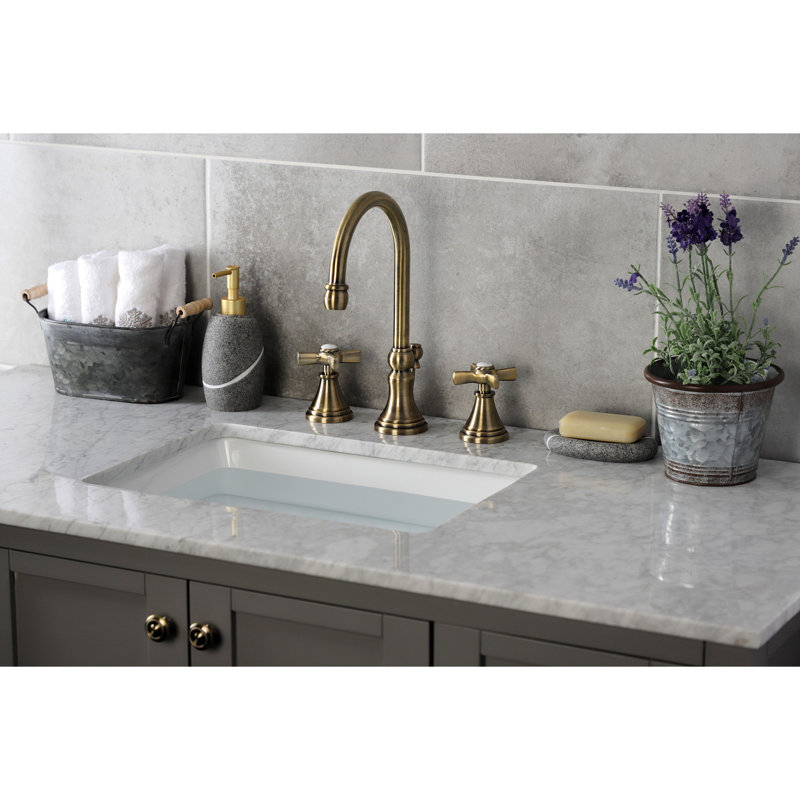 Robinet pour salle de bain Millennium, Laiton antique