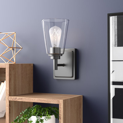 Lanning 1 Light Armed Wall Sconce